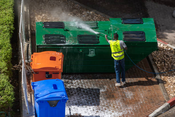 Pressure Washing Brick in Shamrock, TX